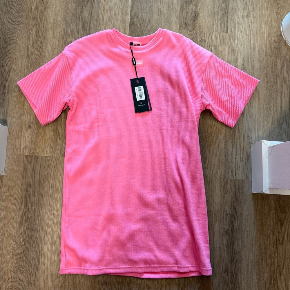 Ribbed oversized tshirt